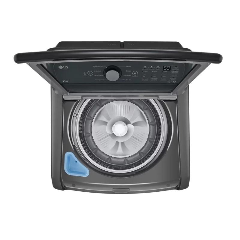 LAVADORA DE CARGA SUPERIOR LG SMART INVERTER 23 KG NEGRO WT23MT6HKA